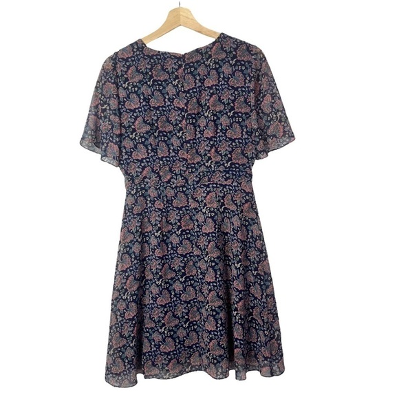 Madewell Orchard Flutter Sleeve Mini Dress 4 - Picture 5 of 8